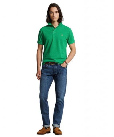 Men's Custom Slim Fit Mesh Polo Shirt PD06 $38.40 Polo Shirts