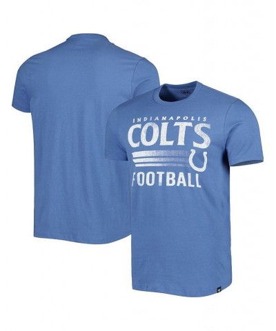 Men's Royal Indianapolis Colts Wordmark Rider Franklin T-shirt $23.39 T-Shirts