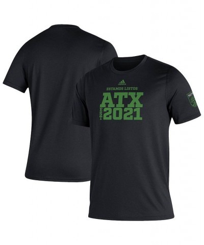 Men's Black Austin FC Kickoff T-shirt $26.09 T-Shirts