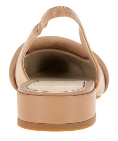 Women's Callen Pointy Toe Flats Brown $62.55 Shoes