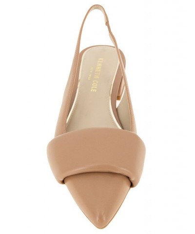 Women's Callen Pointy Toe Flats Brown $62.55 Shoes