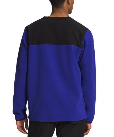 Men's Glacier Crewneck Logo Sweatshirt Blue $19.15 Sweatshirt