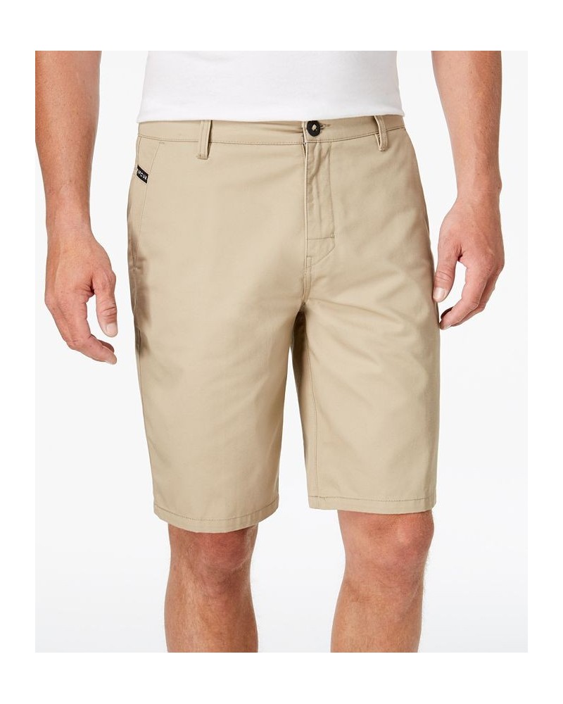 Men's DNP Casual Walkshort with Belt Loops and Hand Pockets on the sides and Pockets in the Back Blue $27.53 Shorts