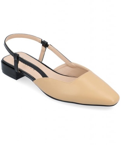 Women's Paislee Flat Tan $51.29 Shoes