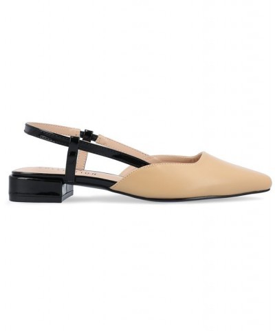 Women's Paislee Flat Tan $51.29 Shoes