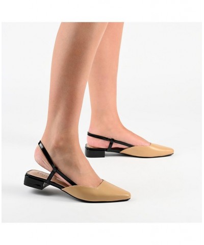 Women's Paislee Flat Tan $51.29 Shoes