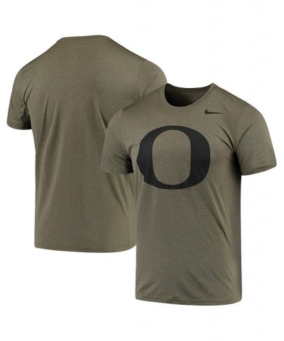 Men's Olive Oregon Ducks Tonal Logo Legend Performance T-shirt $22.50 T-Shirts