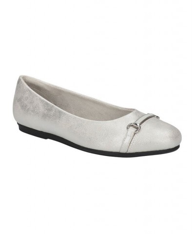 Women's Asher Flats Gray $31.50 Shoes