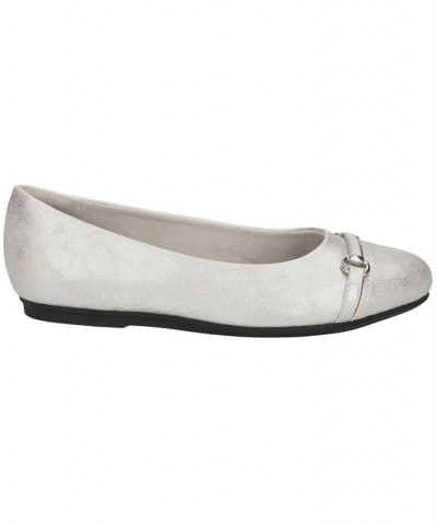 Women's Asher Flats Gray $31.50 Shoes