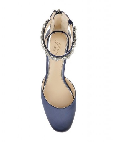 Women's Cathleen Evening Pump Blue $45.22 Shoes