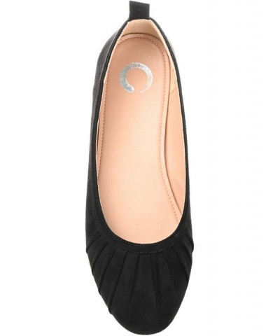 Women's Tannya Flats Black $30.10 Shoes