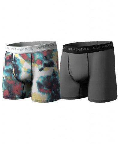 Men's RFE SuperSoft 5" Boxer Briefs - 2pk. Gray $20.64 Underwear