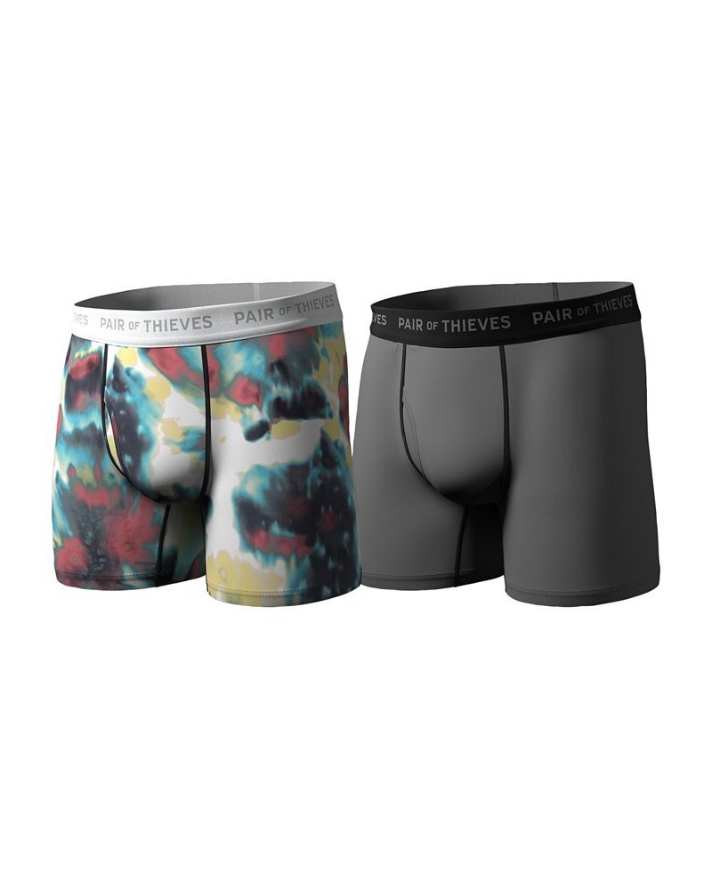 Men's RFE SuperSoft 5" Boxer Briefs - 2pk. Gray $20.64 Underwear