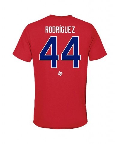 Men's Julio Rodriguez Red Dominican Republic Baseball 2023 World Baseball Classic Name and Number T-shirt $28.99 T-Shirts