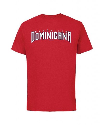 Men's Julio Rodriguez Red Dominican Republic Baseball 2023 World Baseball Classic Name and Number T-shirt $28.99 T-Shirts