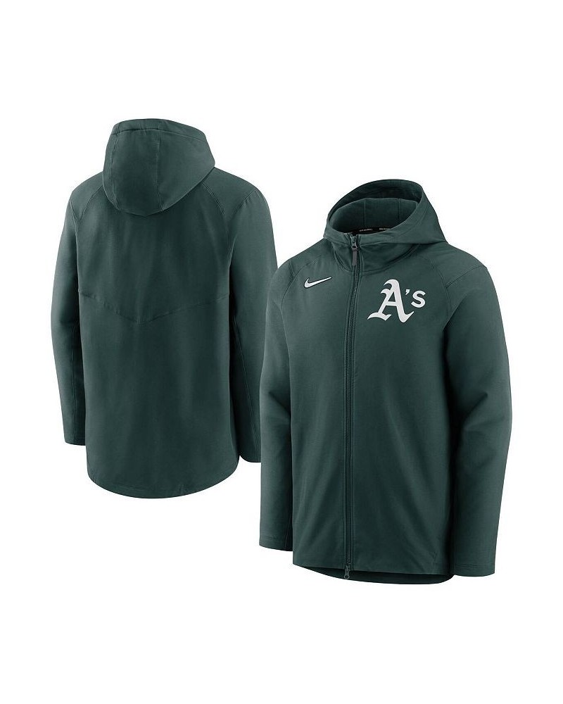 Men's Green, Oakland Athletics Authentic Collection Full-Zip Hoodie Performance Jacket $47.25 Jackets