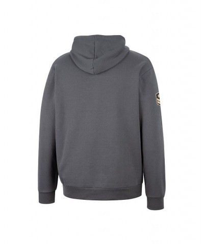 Men's Charcoal Iowa State Cyclones OHT Military-Inspired Appreciation Quarter-Zip Hoodie $29.40 Sweatshirt