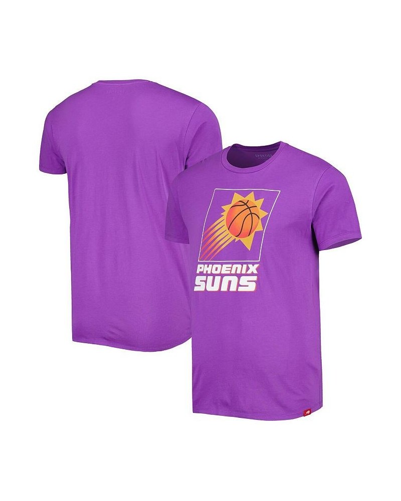 Men's and Women's Purple Phoenix Suns Hardwood Classics Bingham Elevated T-shirt $24.47 Tops