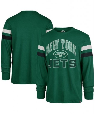 Men's Green New York Jets Irving Long Sleeve T-shirt $21.84 T-Shirts