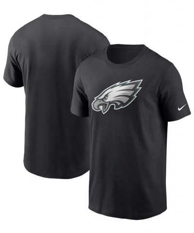 Men's Black Philadelphia Eagles Primary Logo T-shirt $20.51 T-Shirts