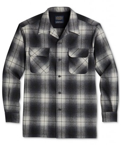 Men's Wool Button Down Original Board Shirt PD05 $72.67 Shirts