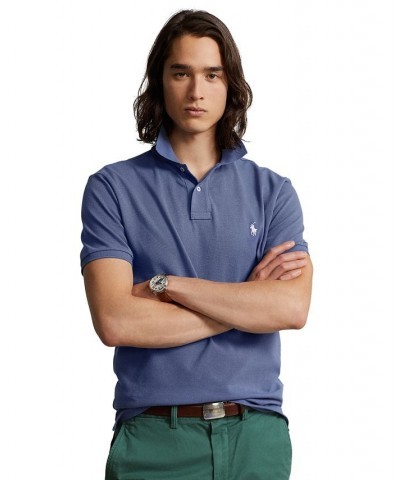 Men's Custom Slim Fit Mesh Polo Shirt PD07 $38.40 Polo Shirts