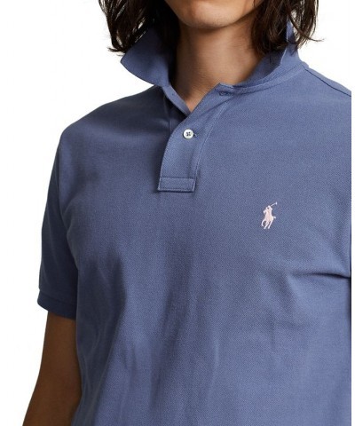 Men's Custom Slim Fit Mesh Polo Shirt PD07 $38.40 Polo Shirts