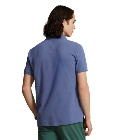 Men's Custom Slim Fit Mesh Polo Shirt PD07 $38.40 Polo Shirts