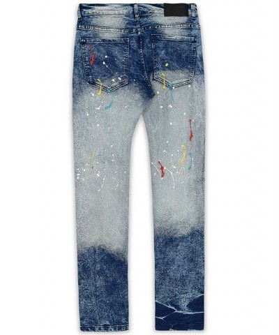 Men's Heart of Darkness Denim Jeans Blue $43.61 Jeans