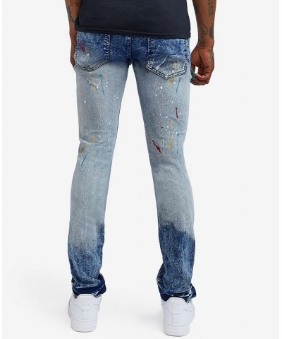 Men's Heart of Darkness Denim Jeans Blue $43.61 Jeans