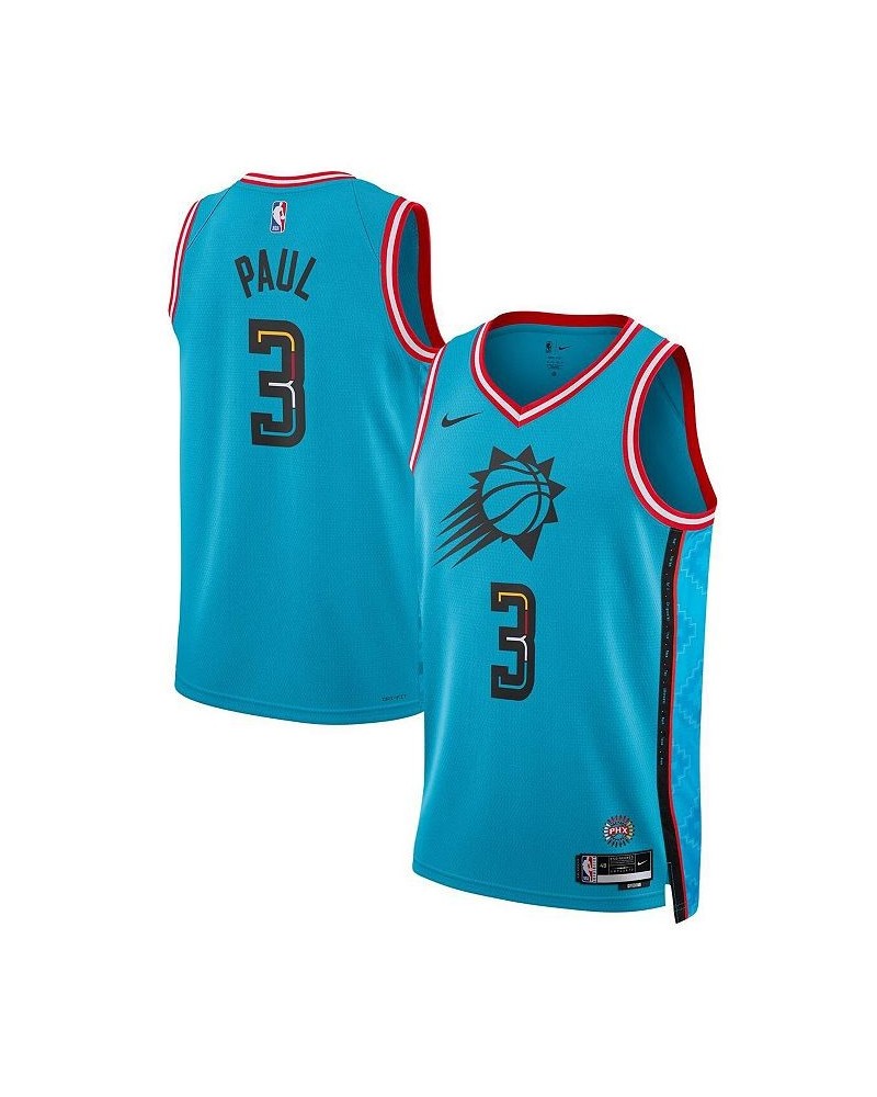 Men's and Women's Chris Paul Turquoise Phoenix Suns 2022/23 Swingman Jersey - City Edition $54.60 Jersey