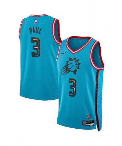 Men's and Women's Chris Paul Turquoise Phoenix Suns 2022/23 Swingman Jersey - City Edition $54.60 Jersey