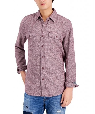 Men's Grindle Flannel Shirt Red $13.36 Shirts