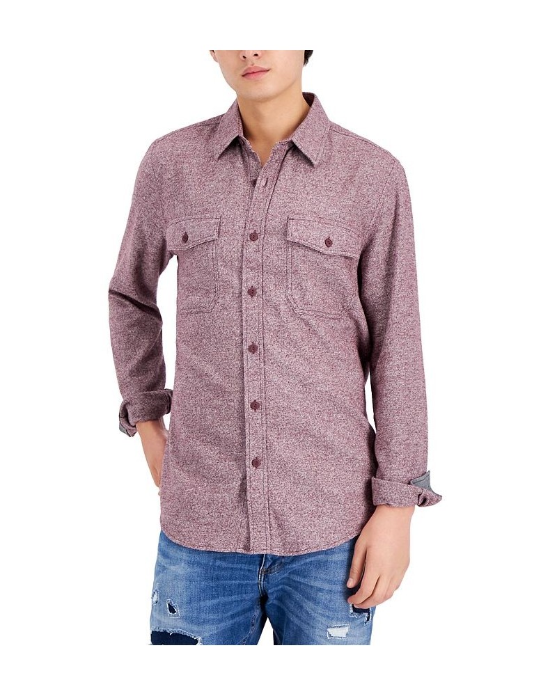 Men's Grindle Flannel Shirt Red $13.36 Shirts