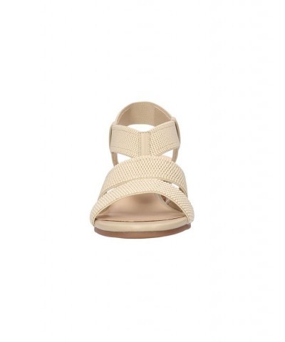 Women's Jodi Stretch Sandals Tan/Beige $32.85 Shoes