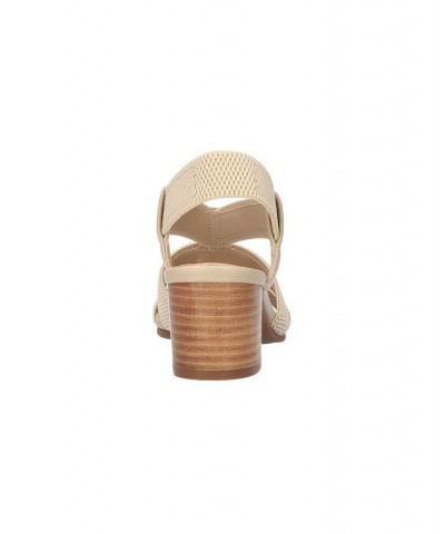 Women's Jodi Stretch Sandals Tan/Beige $32.85 Shoes