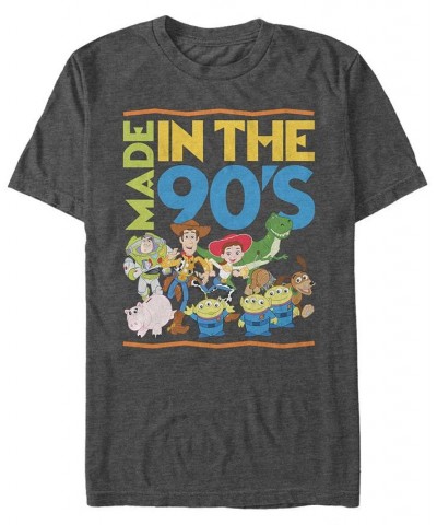 Disney Pixar Men's Toy Story Made in the 90's, Short Sleeve T-Shirt Gray $20.64 T-Shirts