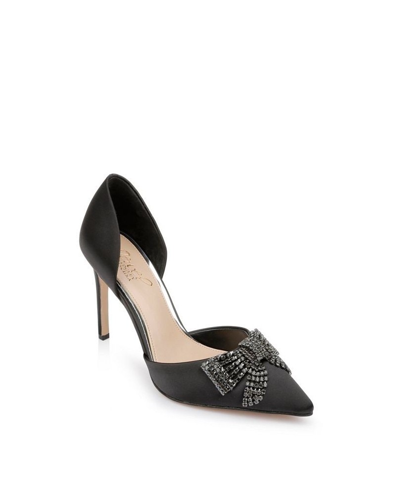 Women's Aubrey Evening Pump Black $69.50 Shoes