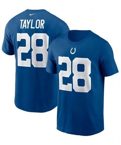 Men's Jonathan Taylor Royal Indianapolis Colts Player Name and Number T-shirt $24.00 T-Shirts