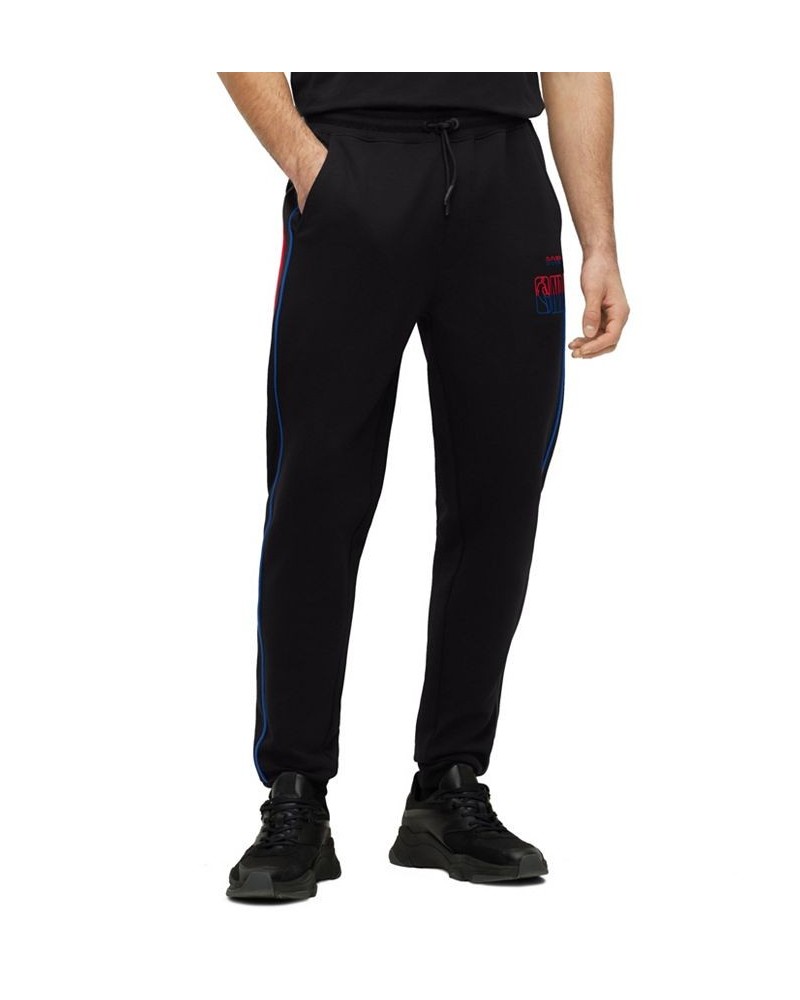 BOSS x NBA Men's Tracksuit Bottoms Black $44.38 Pants