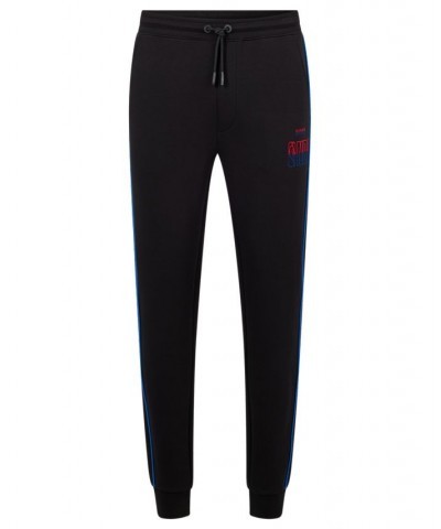 BOSS x NBA Men's Tracksuit Bottoms Black $44.38 Pants