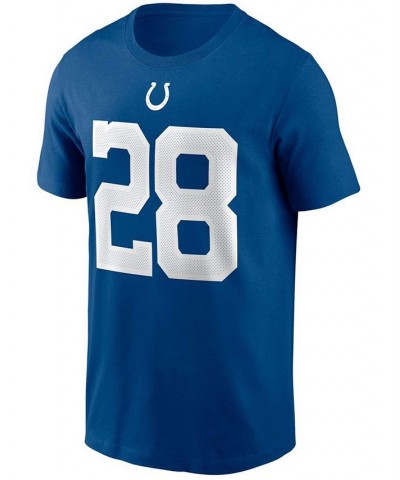 Men's Jonathan Taylor Royal Indianapolis Colts Player Name and Number T-shirt $24.00 T-Shirts