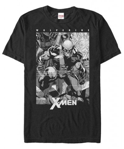 Men's First X-Men Short Sleeve Crew T-shirt Black $17.50 T-Shirts