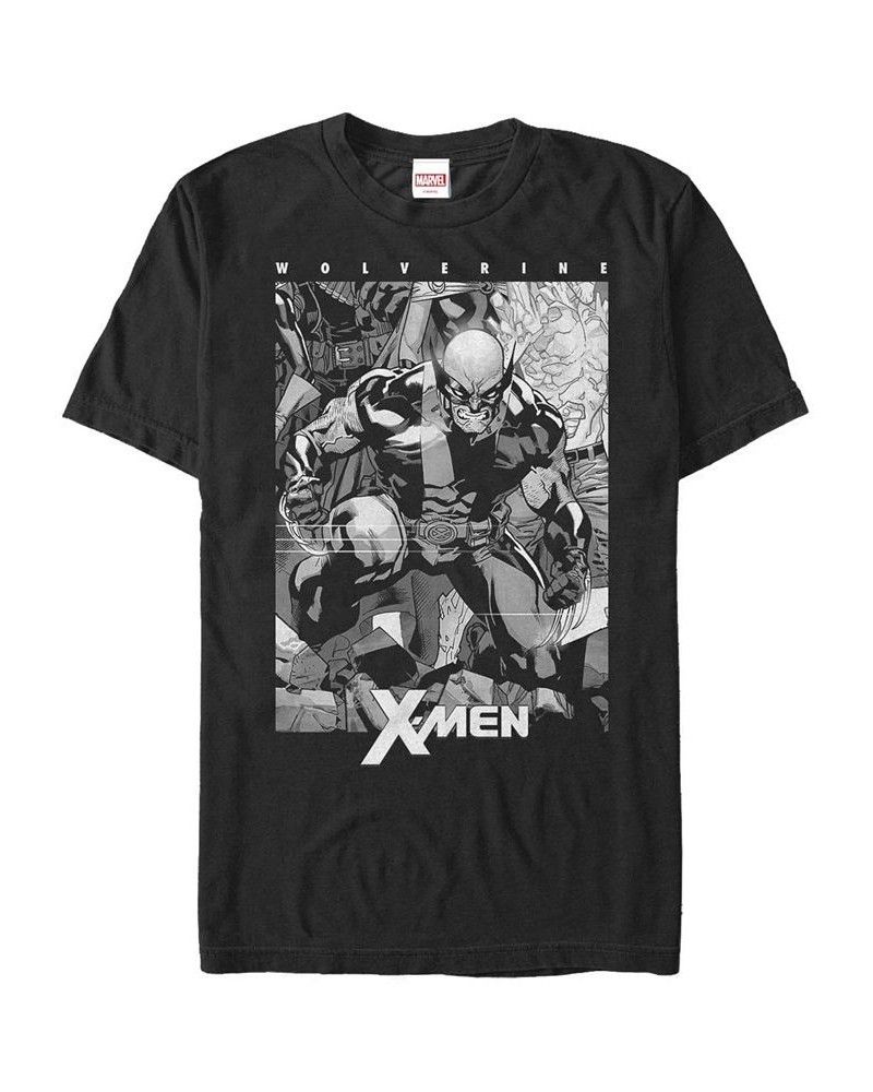 Men's First X-Men Short Sleeve Crew T-shirt Black $17.50 T-Shirts