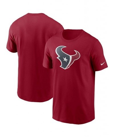 Men's Red Houston Texans Primary Logo T-shirt $25.19 T-Shirts