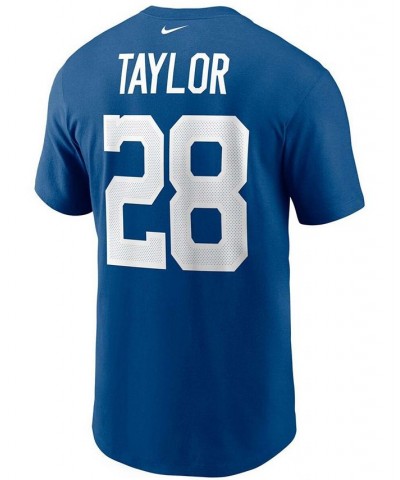 Men's Jonathan Taylor Royal Indianapolis Colts Player Name and Number T-shirt $24.00 T-Shirts