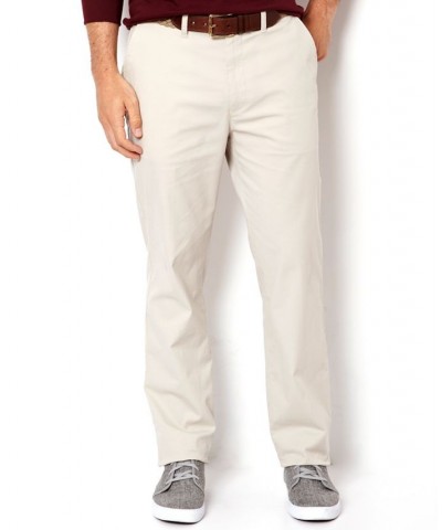 Classic-Fit Flat-Front Lightweight Beacon Pants Tuscan Tan $29.25 Pants