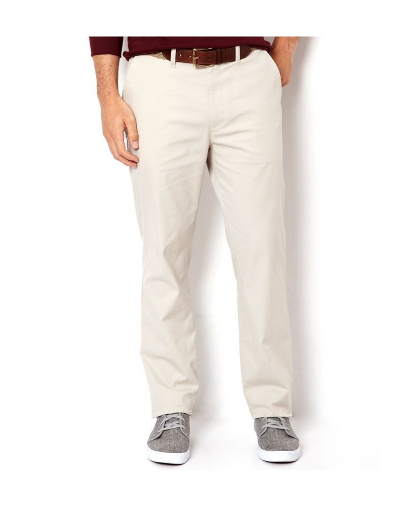 Classic-Fit Flat-Front Lightweight Beacon Pants Tuscan Tan $29.25 Pants