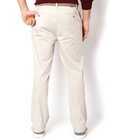 Classic-Fit Flat-Front Lightweight Beacon Pants Tuscan Tan $29.25 Pants