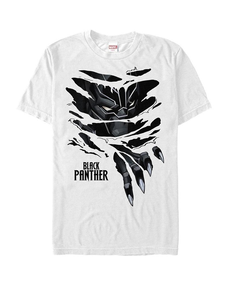 Men's Panther Breakthrough Short Sleeve Crew T-shirt White $19.59 T-Shirts